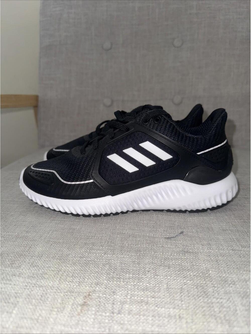 New Adidas ClimaWarm Bounce Black/White Running Sneakers Men’s Size 5 - Picture 3 of 5
